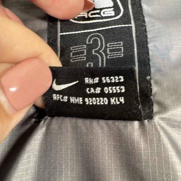 Vintage Nike ACG Outer Layer 3 Mens Large Windbreaker Jacket Gorp Sport‎ Blue
